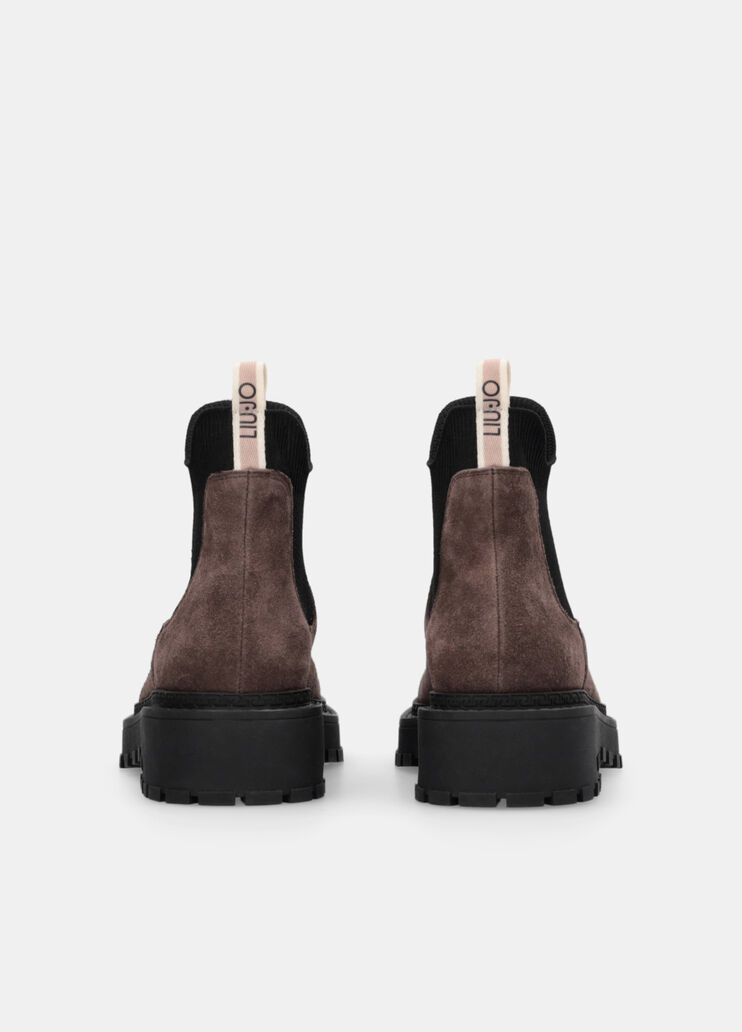 Stivaletti beatles in suede ebano Liu Jo - large image number 7