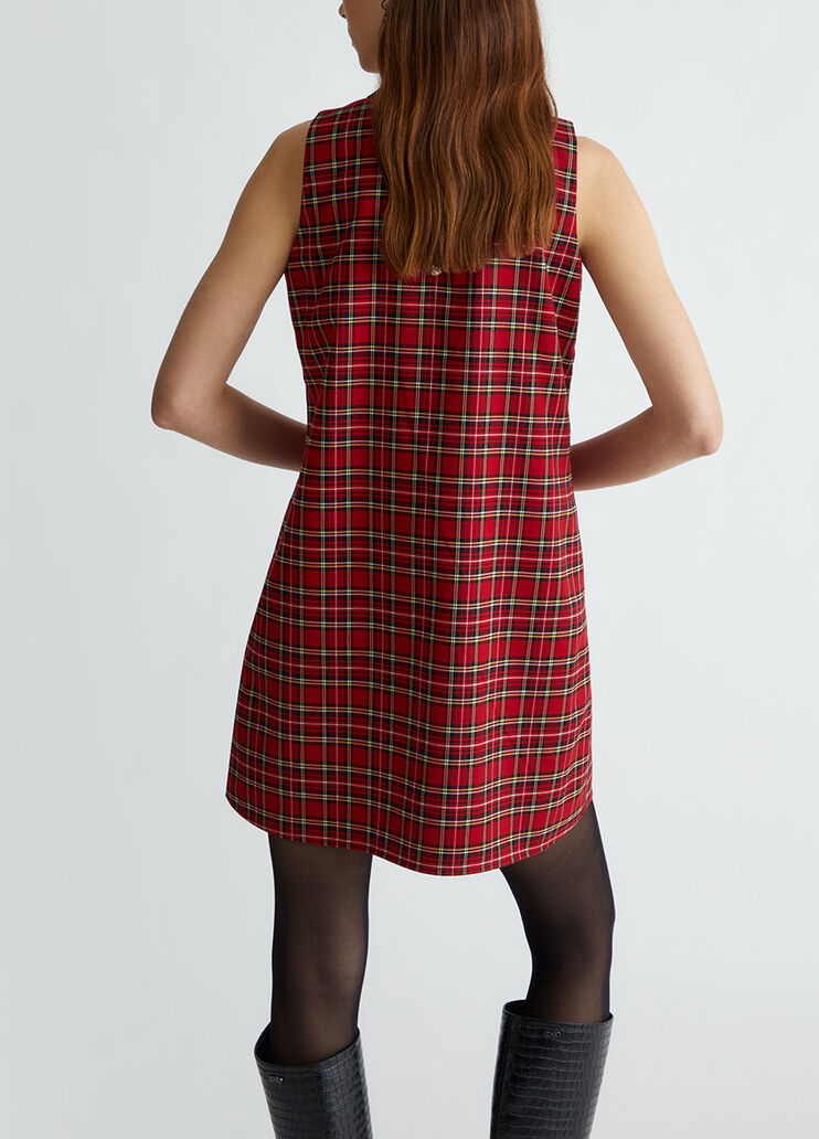 Short tartan dress red Liu Jo - medium Short tartan dress red Liu Jo - medium
