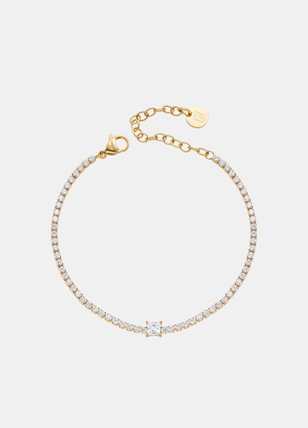 Bracelet avec pierres en verre or Liu Jo - large image number 1