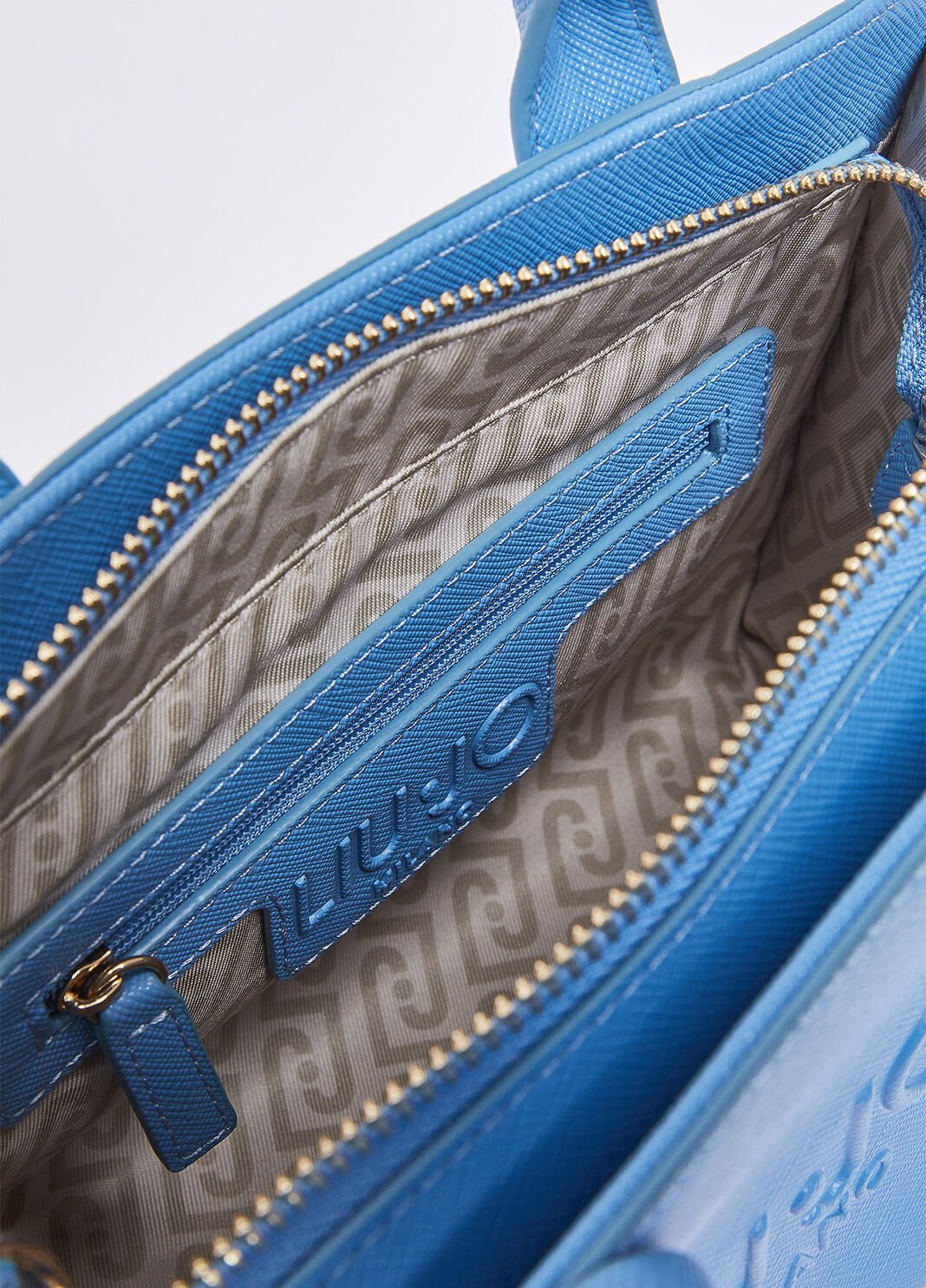 Small handbag with charm light blue Liu Jo - large image number 6