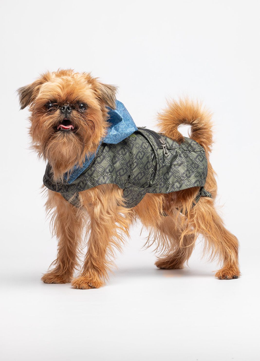 Liu Jo Pets double-face raincoat khaki green Liu Jo - large image number 4