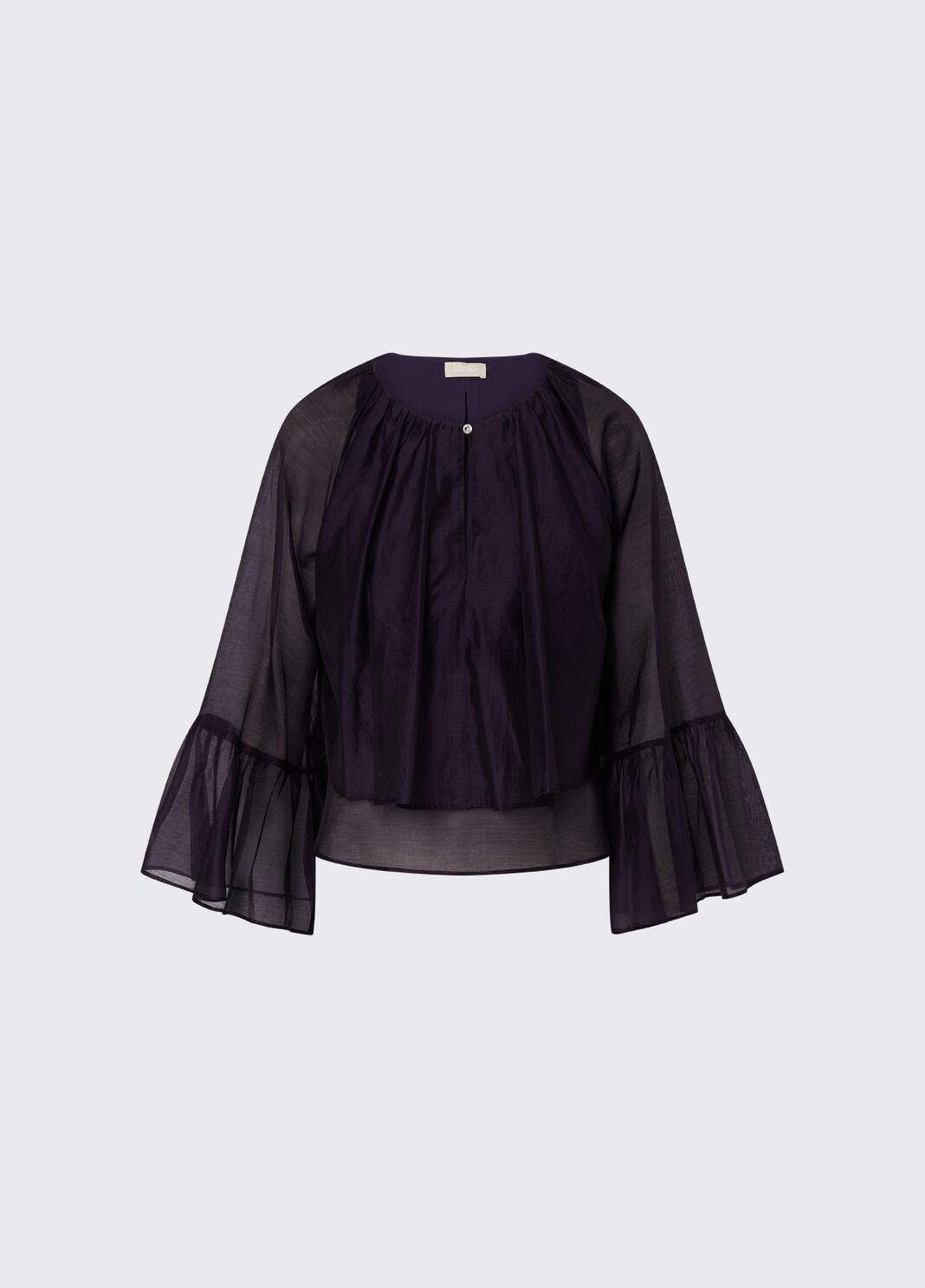 Muslin blouse purple Liu Jo - large image number 4