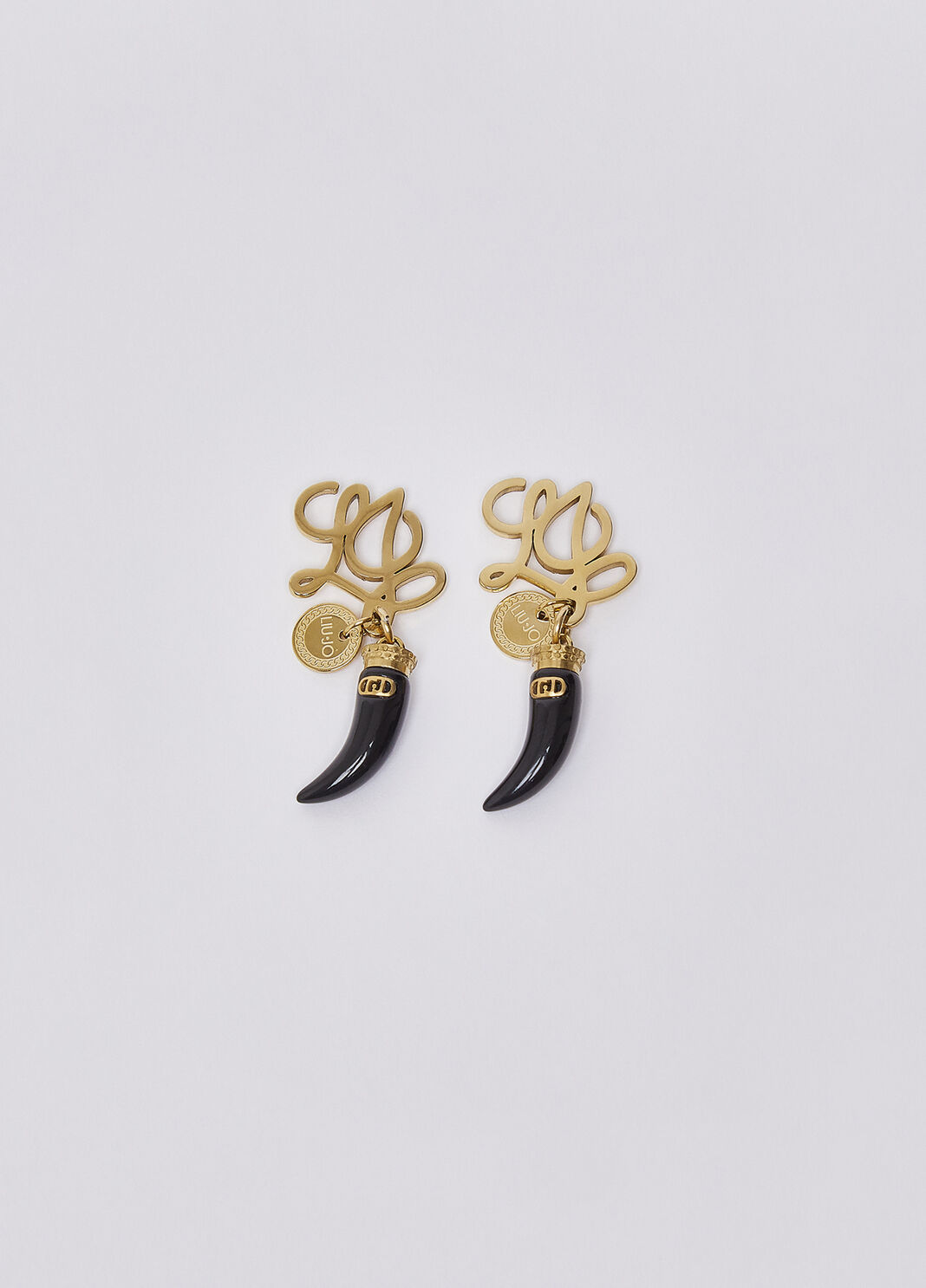 Horn Pendant Earrings black Liu Jo - large image number 0