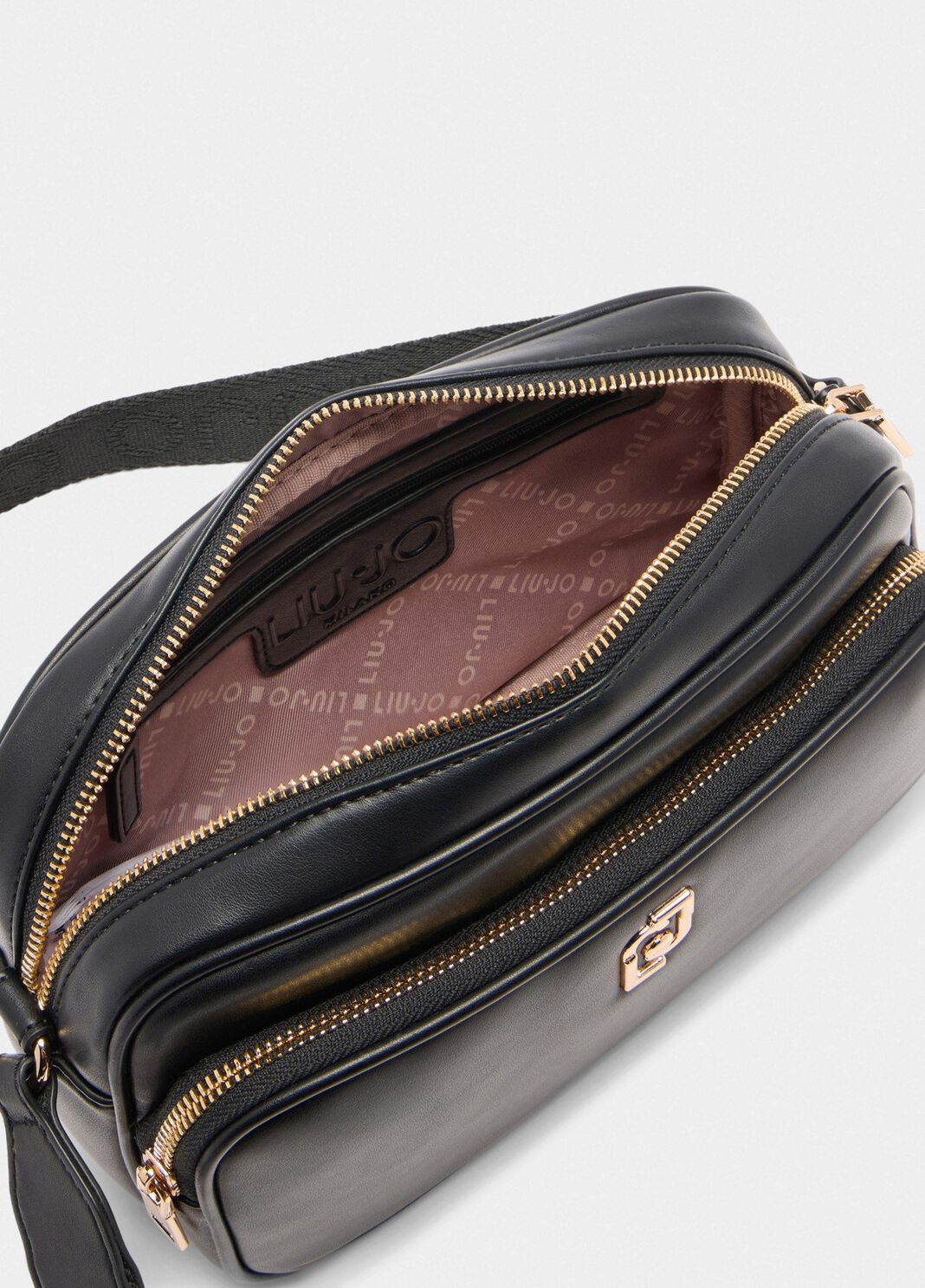 Medium crossbody bag with pouch black Liu Jo - large image number 4