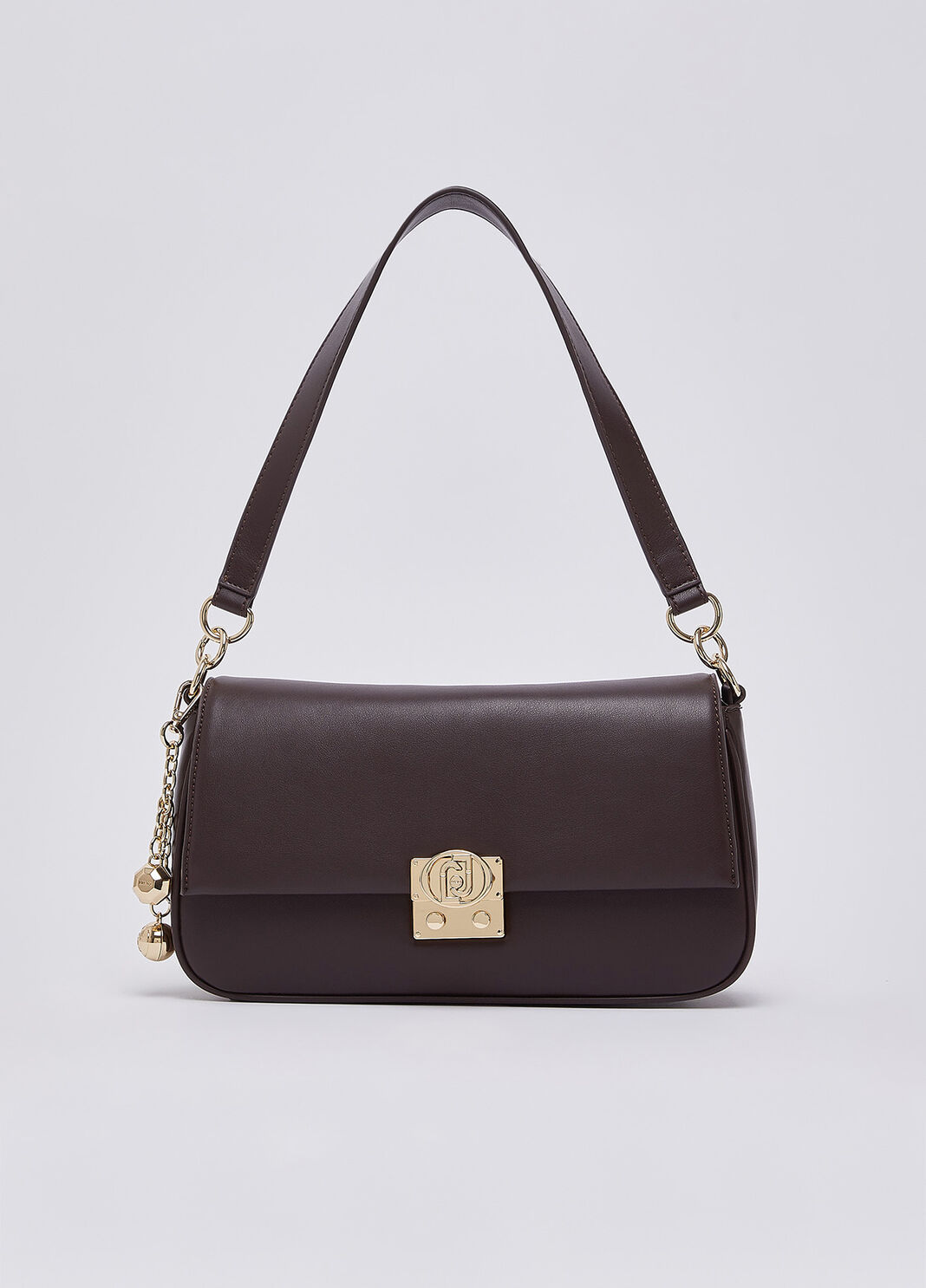 Borsa a spalla media melanzana Liu Jo - large image number 1