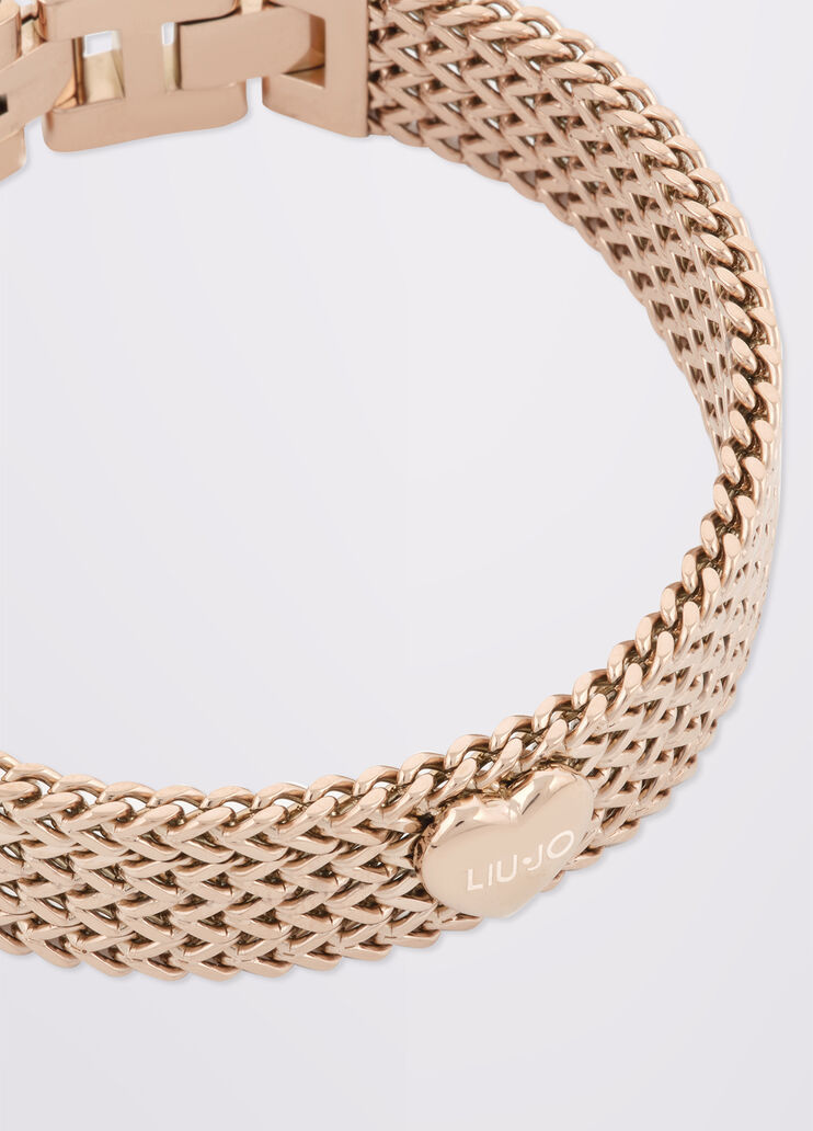 Metal link bracelet pink Liu Jo - large image number 2 Metal link bracelet pink Liu Jo - large image number 2