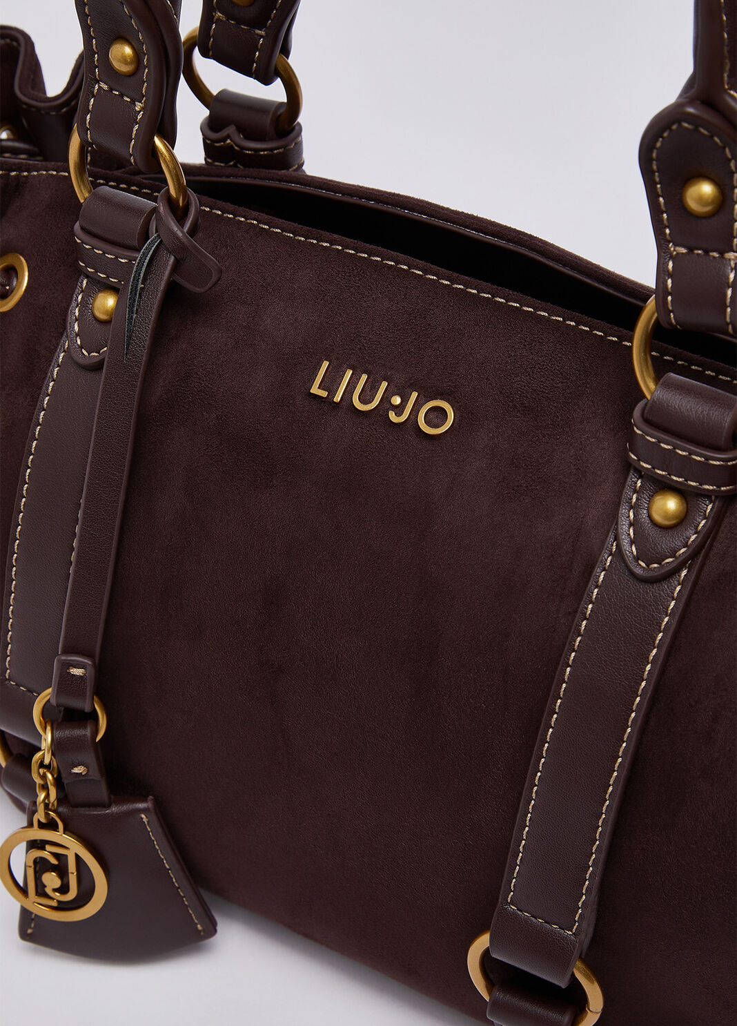Borsa piccola con coulisse melanzana Liu Jo - large image number 4