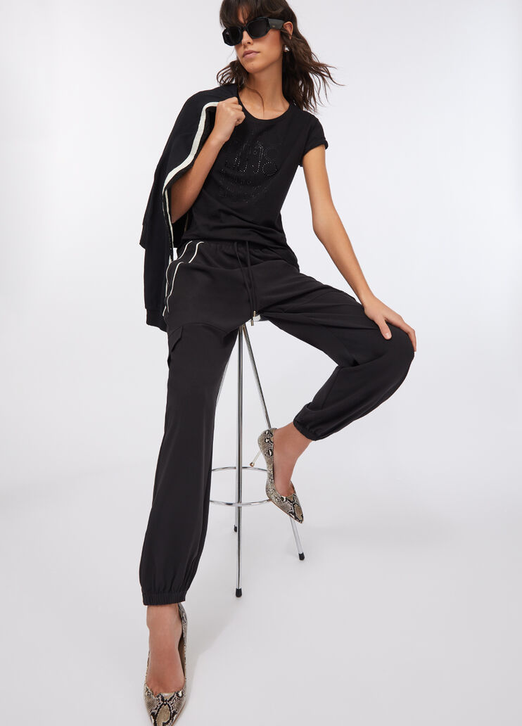 Liu Jo Better jogging trousers black Liu Jo - large image number 2