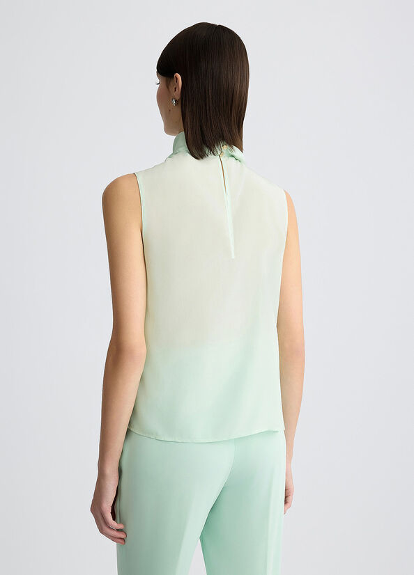 Silk Top mint Liu Jo - large image number 1