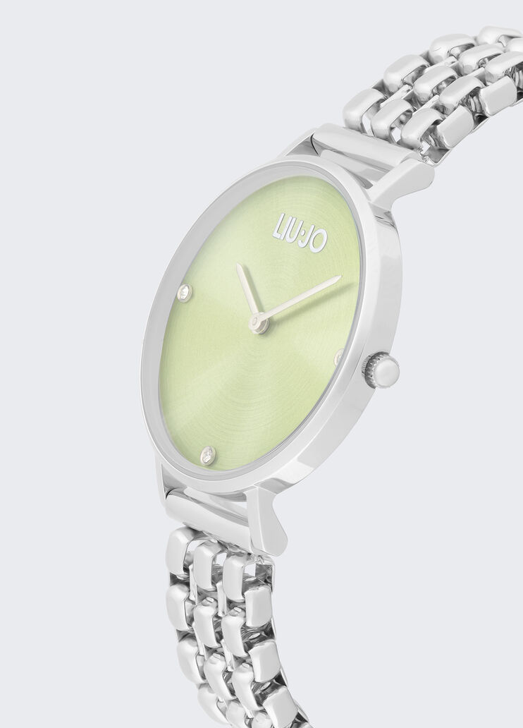 Steel multi-strand watch green Liu Jo - medium Steel multi-strand watch green Liu Jo - medium