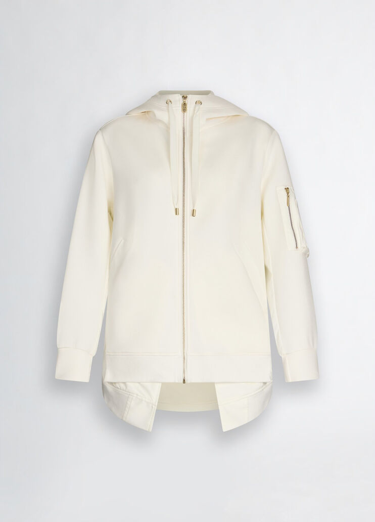 White hooded jacket white Liu Jo - large image number 6 White hooded jacket white Liu Jo - large image number 6