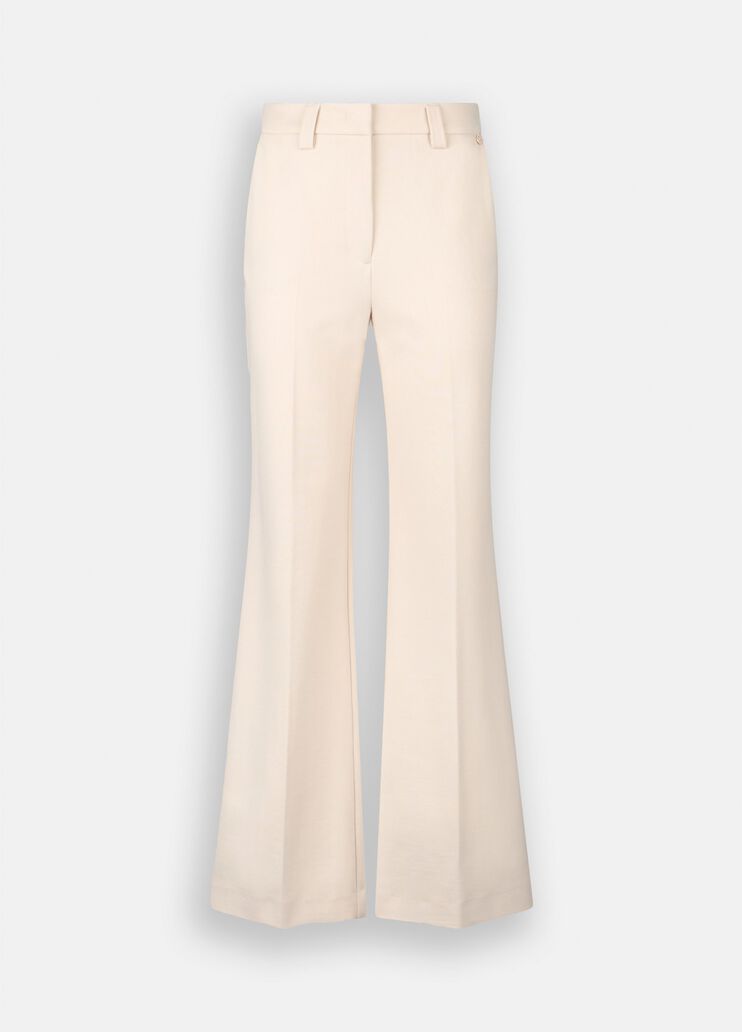 Smart flared trousers white Liu Jo - medium Smart flared trousers white Liu Jo - medium