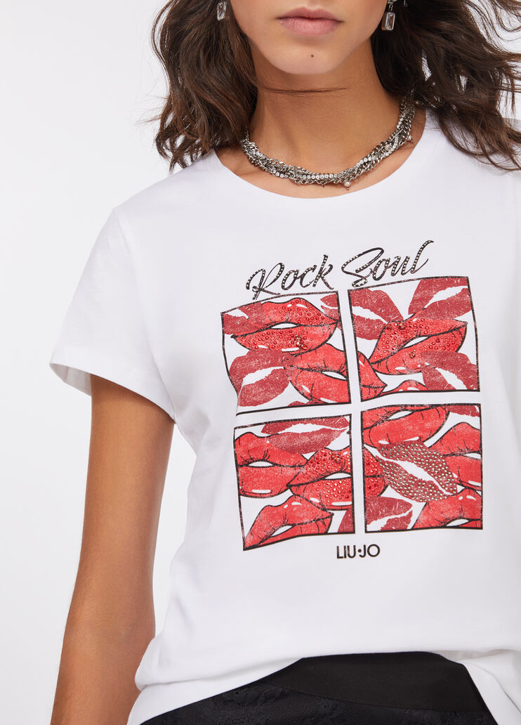 T-shirt Liu Jo Better blanc Liu Jo - medium