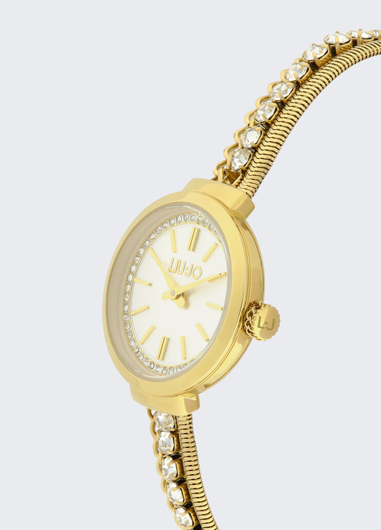 Watch with diamantés gold-colour Liu Jo - large image number 3 Watch with diamantés gold-colour Liu Jo - large image number 3