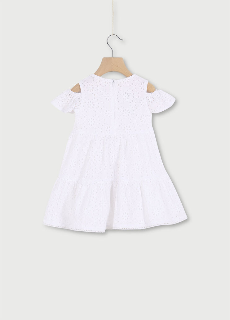 Vestito corto in sangallo Bianco Liu Jo - large image number 1