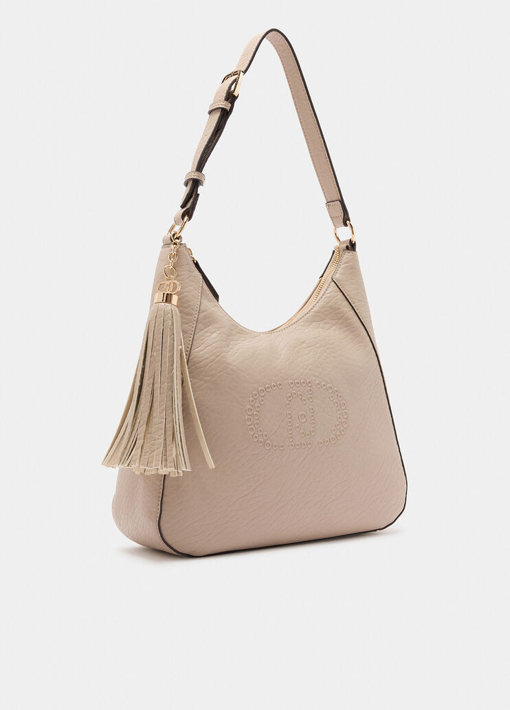 Medium shoulder bag beige Liu Jo - large image number 2
