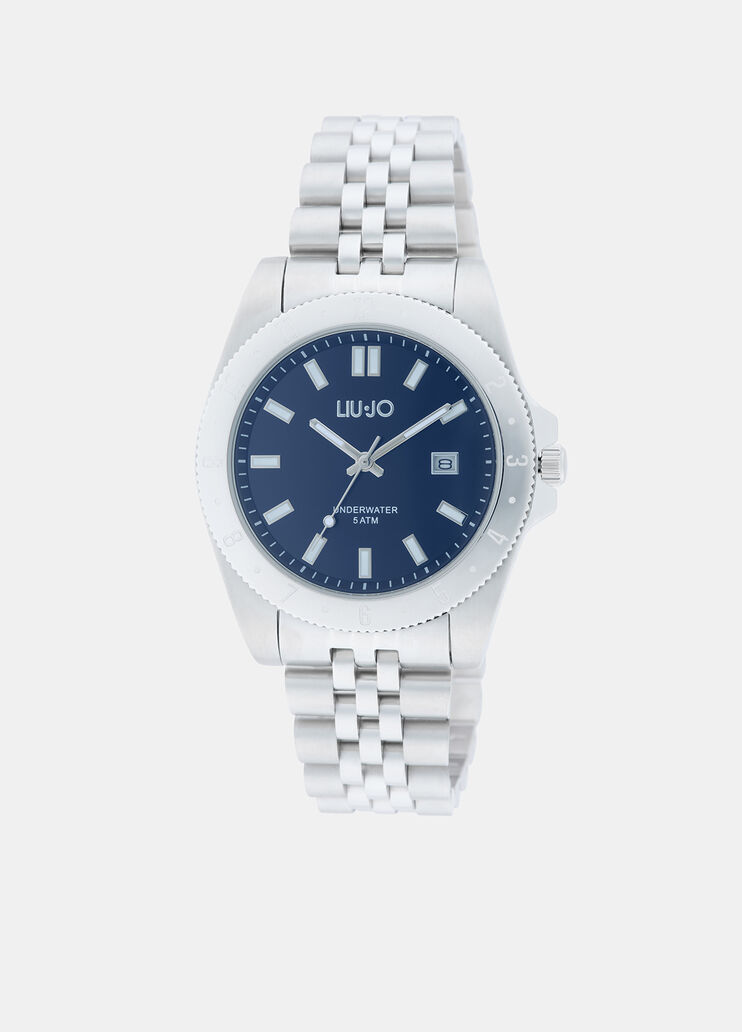 Steel watch blue Liu Jo - medium