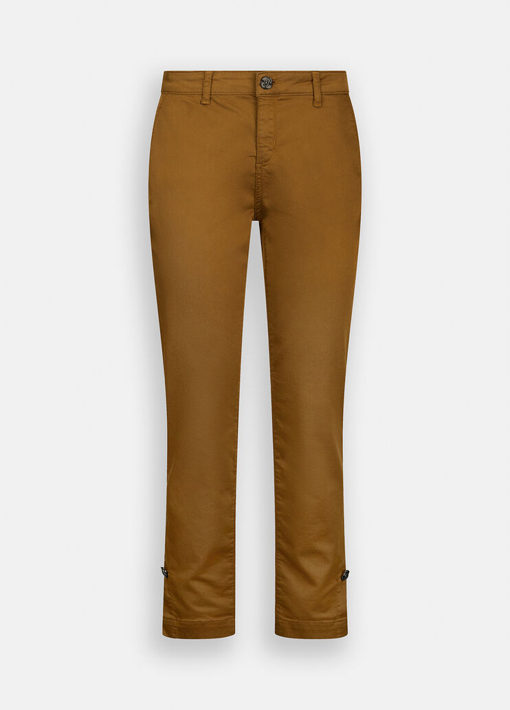 Slim fit chinos cumin Liu Jo - large image number 6
