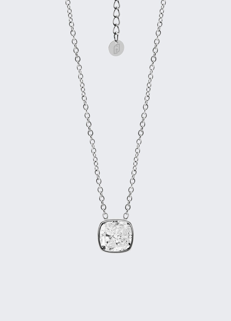 Necklace with gemstone silver tone Liu Jo - medium Necklace with gemstone silver tone Liu Jo - medium