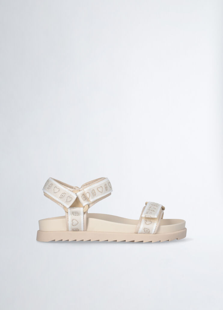 Girls’ sandals with glitter gold-colour Liu Jo - medium Girls’ sandals with glitter gold-colour Liu Jo - medium