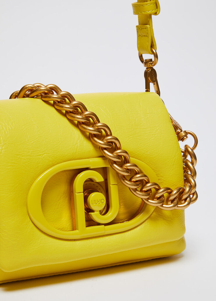 LaPuffy glossy shoulder bag citron Liu Jo - large image number 5 LaPuffy glossy shoulder bag citron Liu Jo - large image number 5