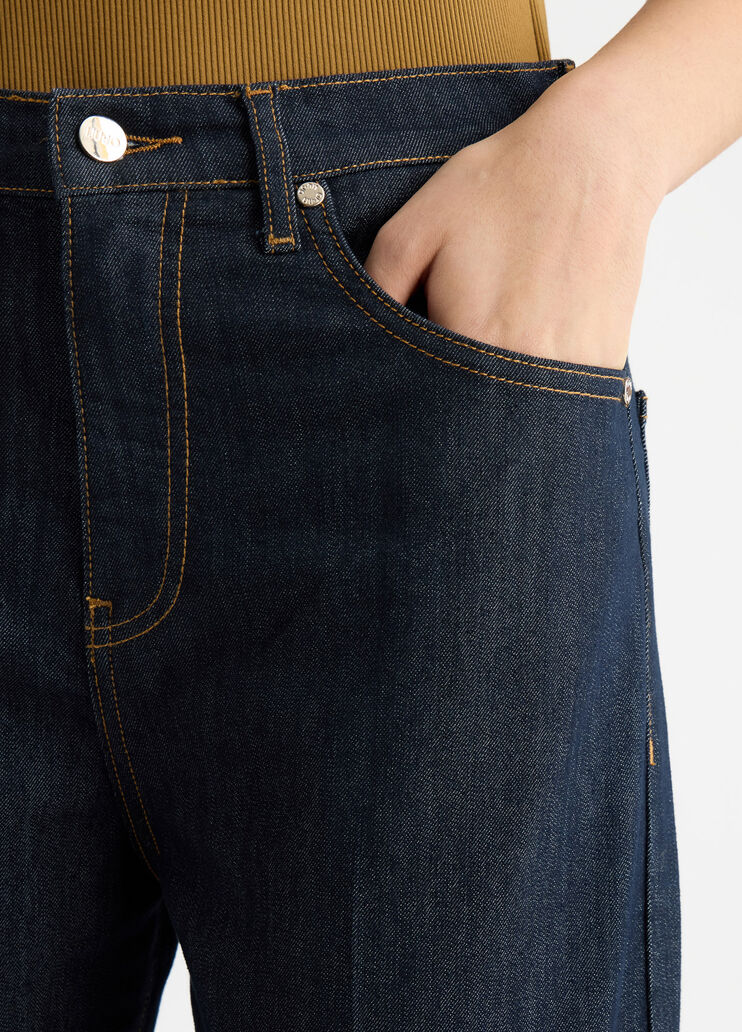 Carrot-fit high-rise jeans dark denim Liu Jo - large image number 2 Carrot-fit high-rise jeans dark denim Liu Jo - large image number 2