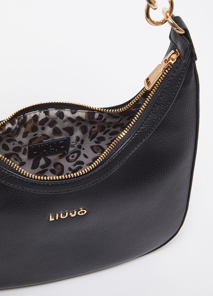 Sac hobo format moyen noir Liu Jo - large image number 3 Sac hobo format moyen noir Liu Jo - large image number 3