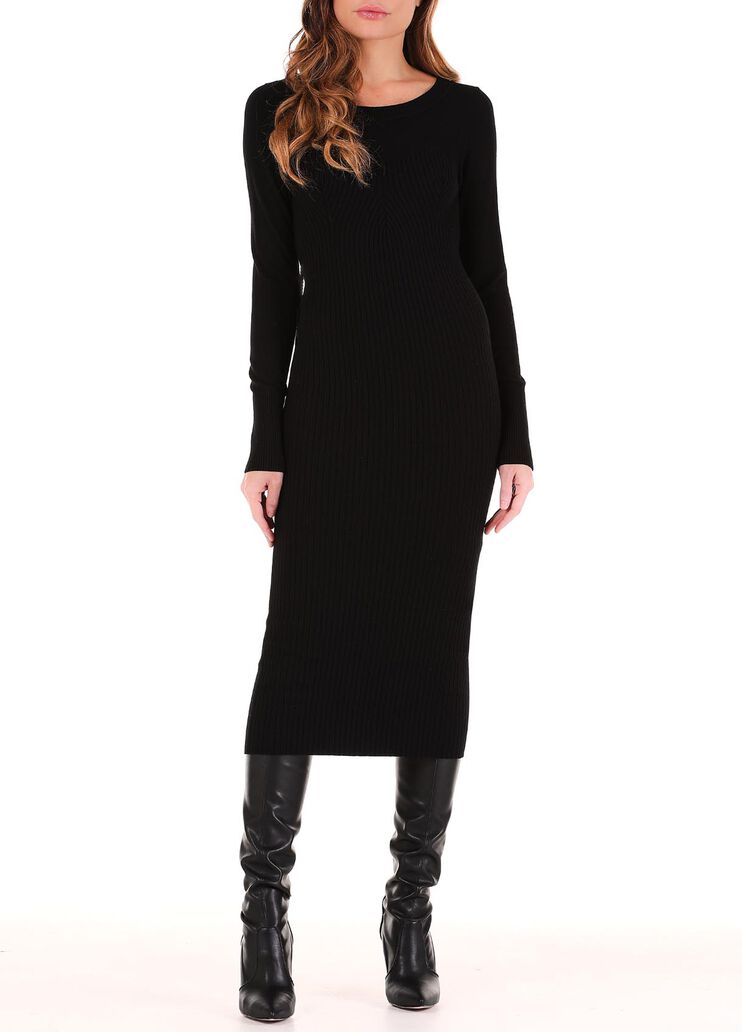 Robe en maille écoconçue noir Liu Jo - large image number 0