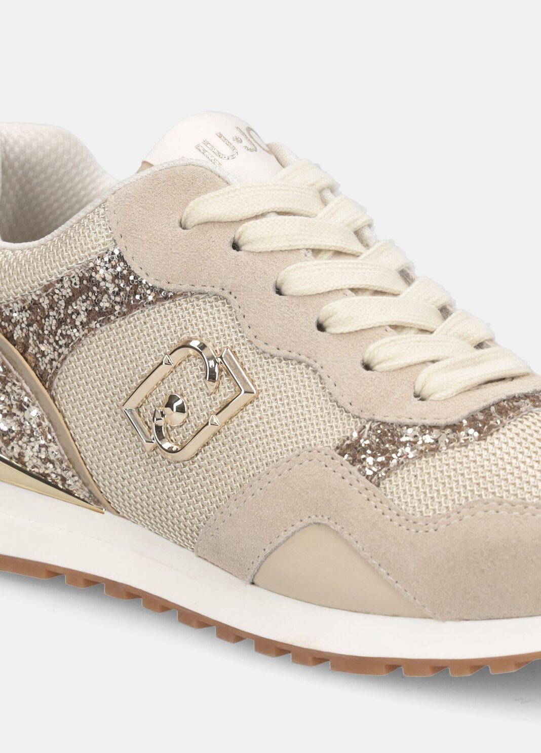 Glitter and mesh sneakers rope Liu Jo - large image number 3