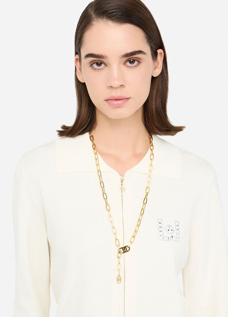 Sporty knit outfit Milky white Liu Jo - medium Sporty knit outfit Milky white Liu Jo - medium