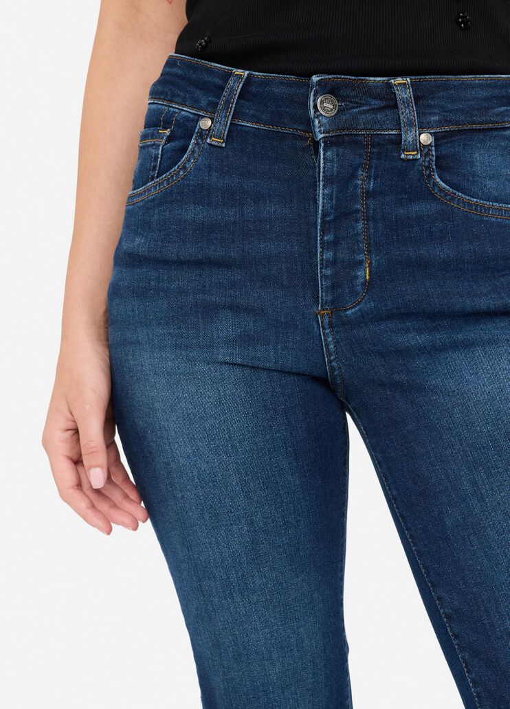 Jeans im Straight Fit Liu Jo Better Dunkles Denimblau Liu Jo - large image number 2 Jeans im Straight Fit Liu Jo Better Dunkles Denimblau Liu Jo - large image number 2