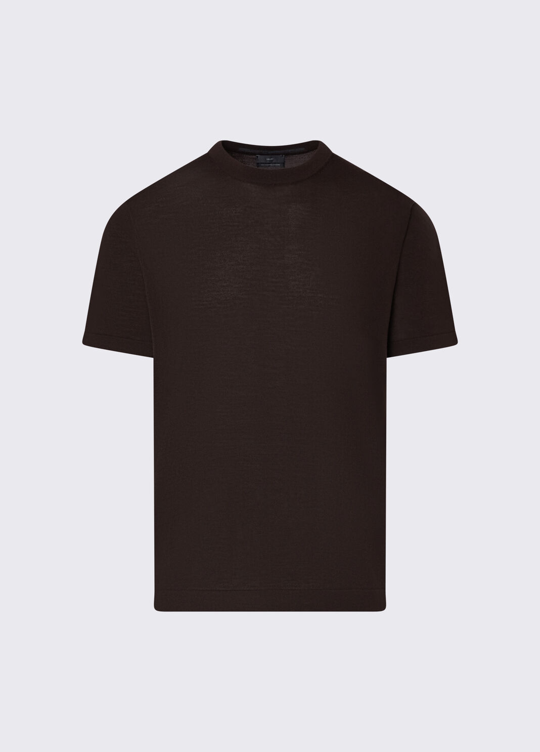 T-shirt in wool merino brown Liu Jo - large image number 6