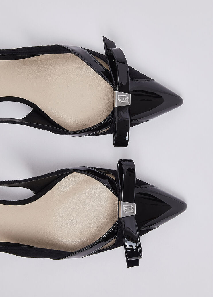 Suede cut-out pumps black Liu Jo - medium