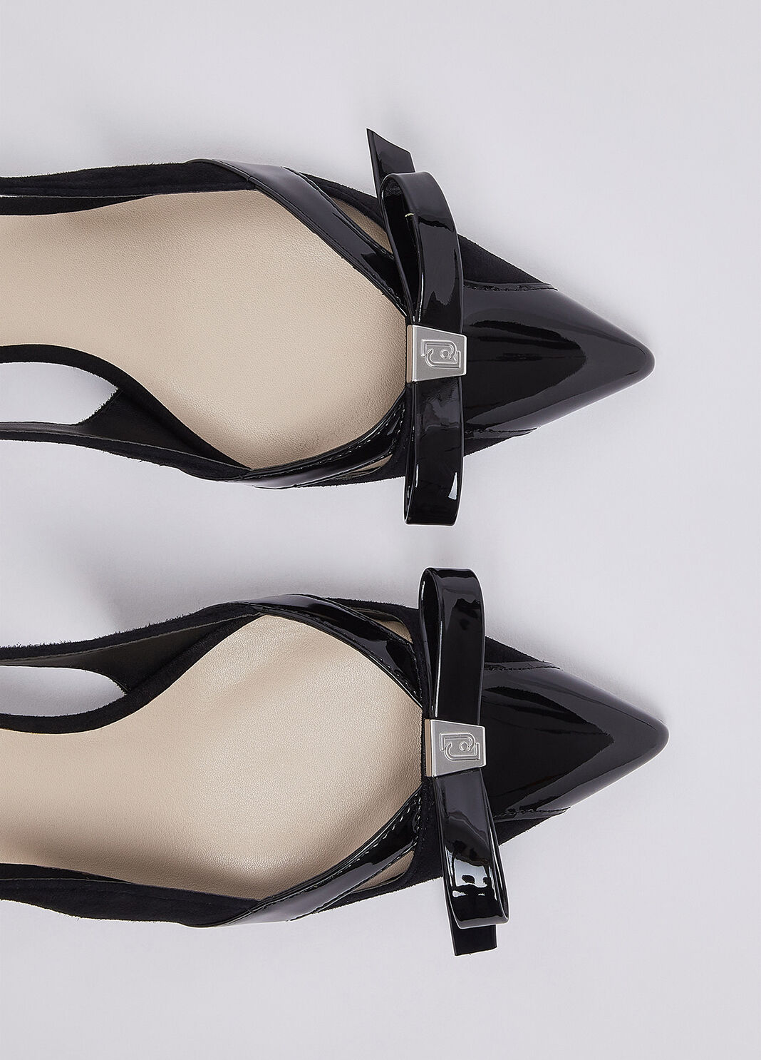 Suede cut-out pumps black Liu Jo - large image number 6