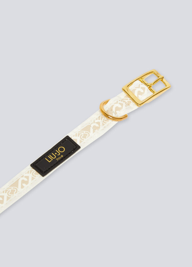 Liu Jo PETS monogram collar caramel/chalk Liu Jo - large image number 2 Liu Jo PETS monogram collar caramel/chalk Liu Jo - large image number 2