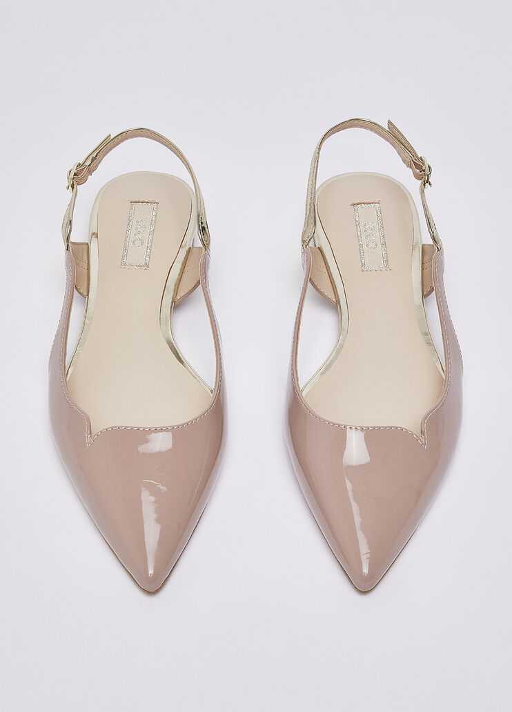 Patent leather slingbacks pink Liu Jo - medium