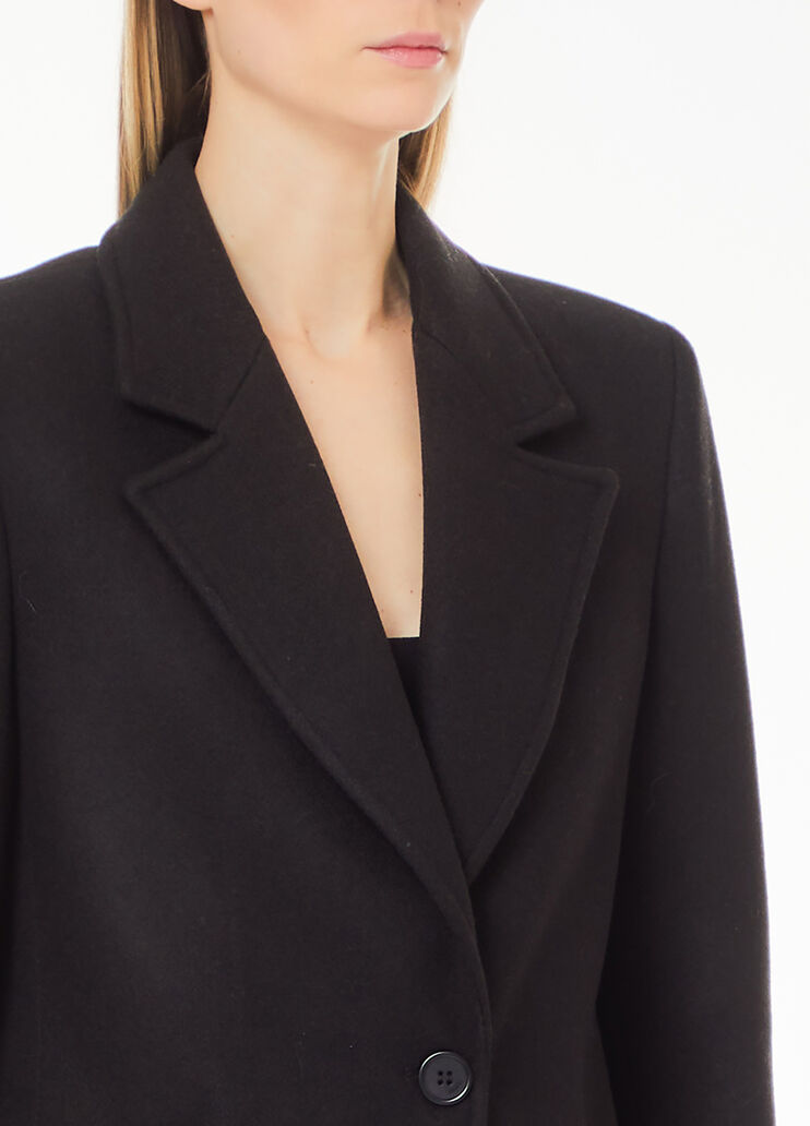 Wool-blend coat black Liu Jo - large image number 2 Wool-blend coat black Liu Jo - large image number 2