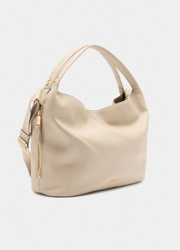 Medium hobo bag beige Liu Jo - large image number 2 Medium hobo bag beige Liu Jo - large image number 2