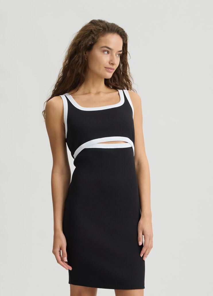 Dress with cut-out detailing black Liu Jo - medium Dress with cut-out detailing black Liu Jo - medium