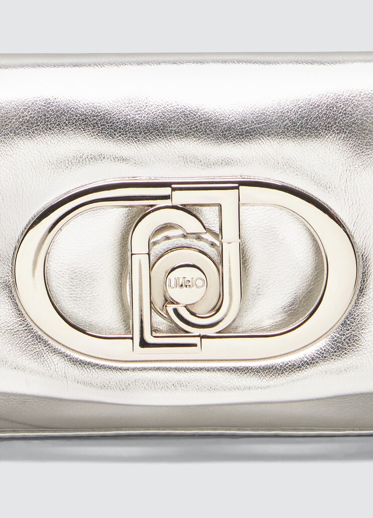 Foil-effect LaPuffy mini bag silver tone Liu Jo - large image number 4 Foil-effect LaPuffy mini bag silver tone Liu Jo - large image number 4