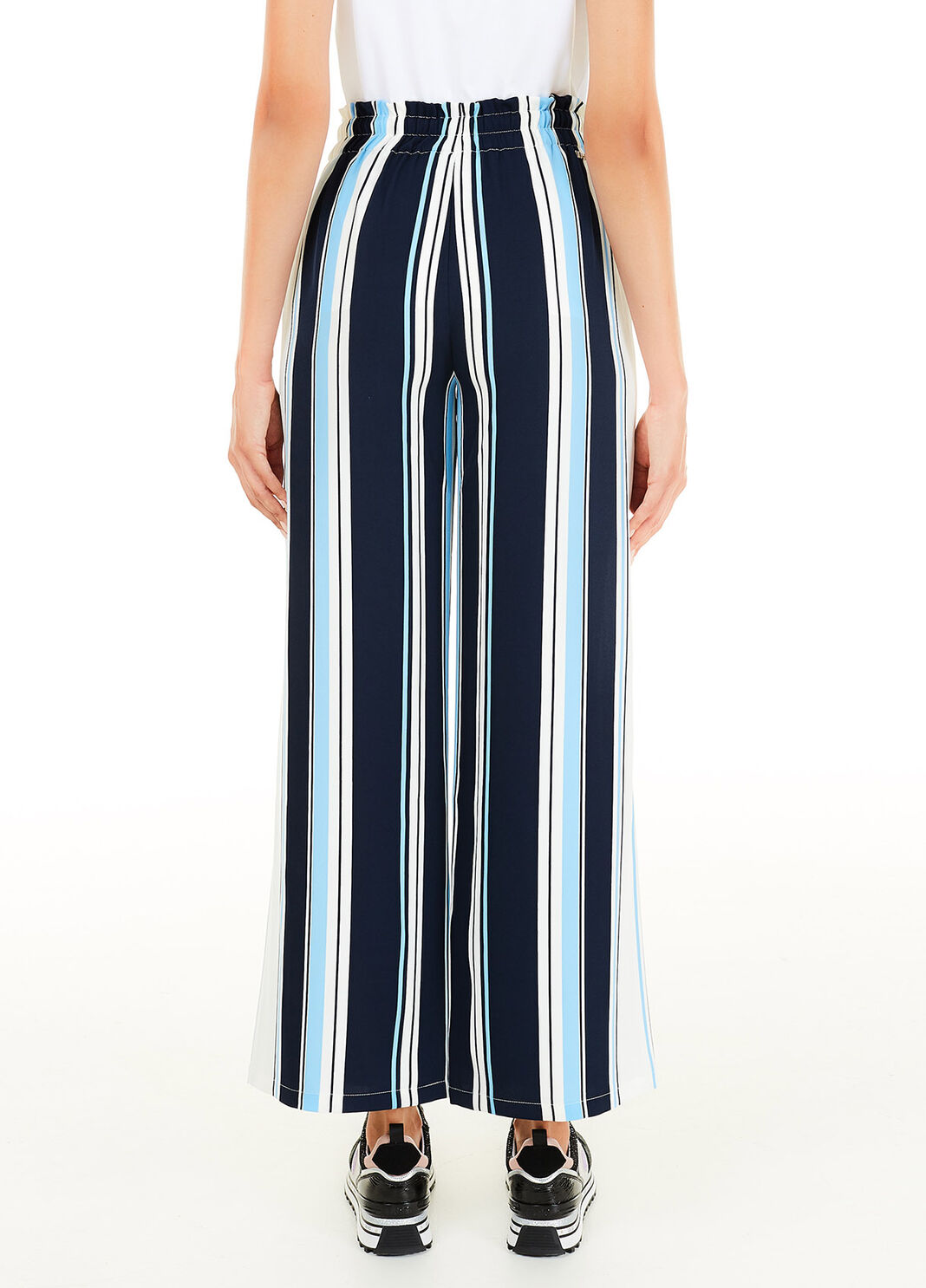 Striped trousers Stripes/blue Liu Jo - large image number 1