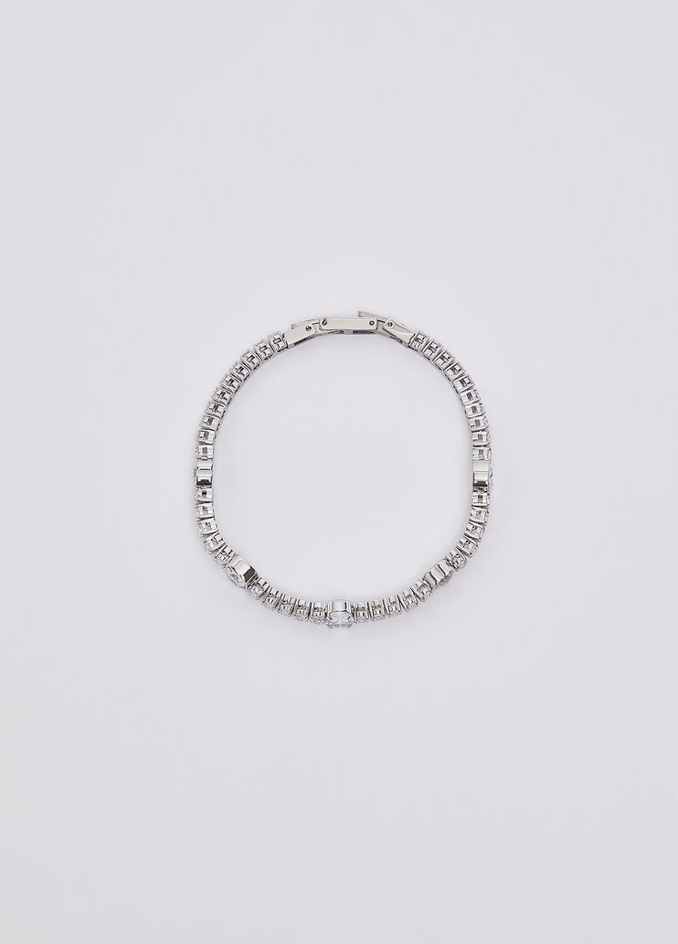 Bracelet tennis avec strass argent Liu Jo - medium