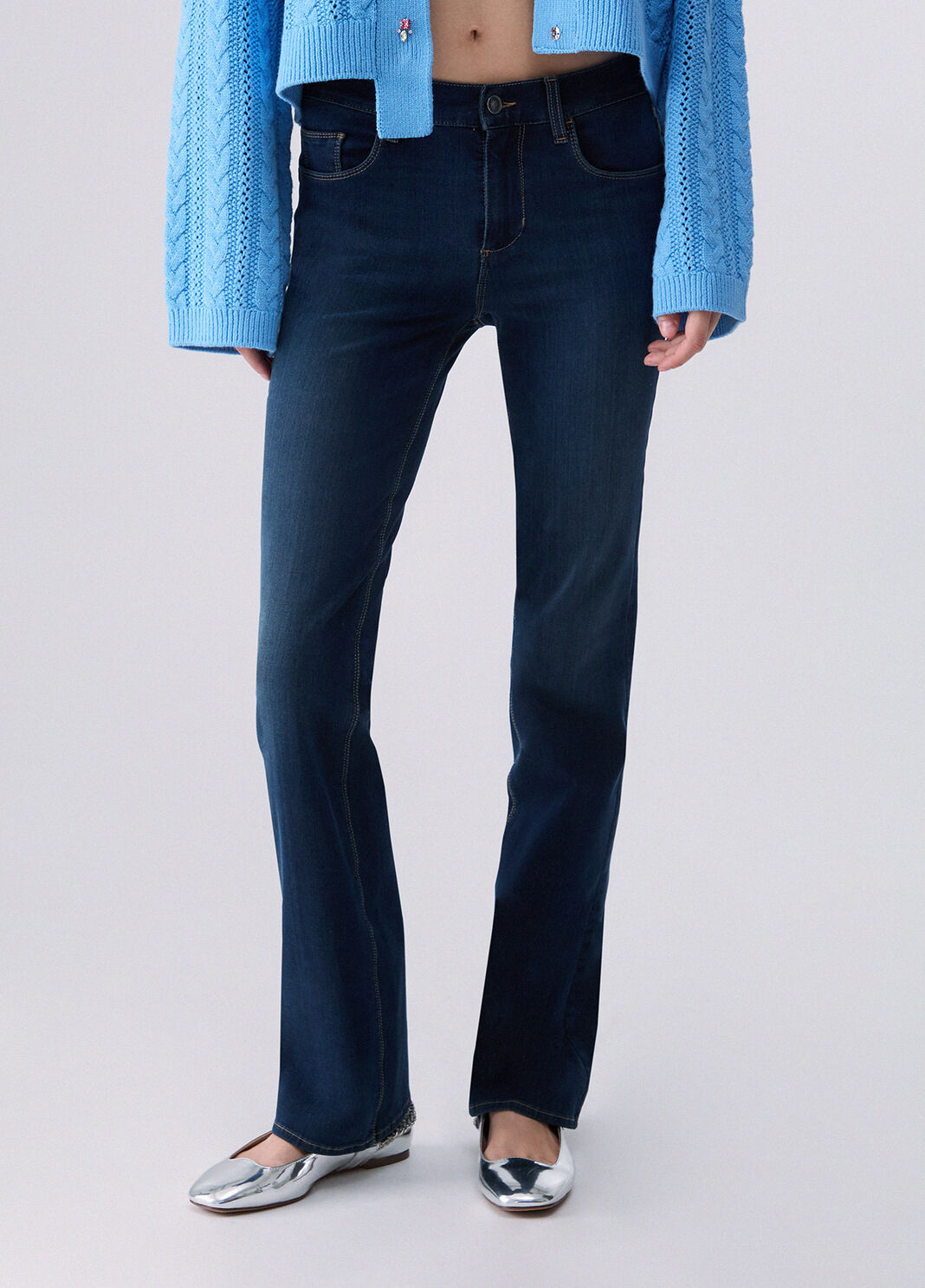 Amazing Fit bootcut jeans blue denim Liu Jo - large image number 0