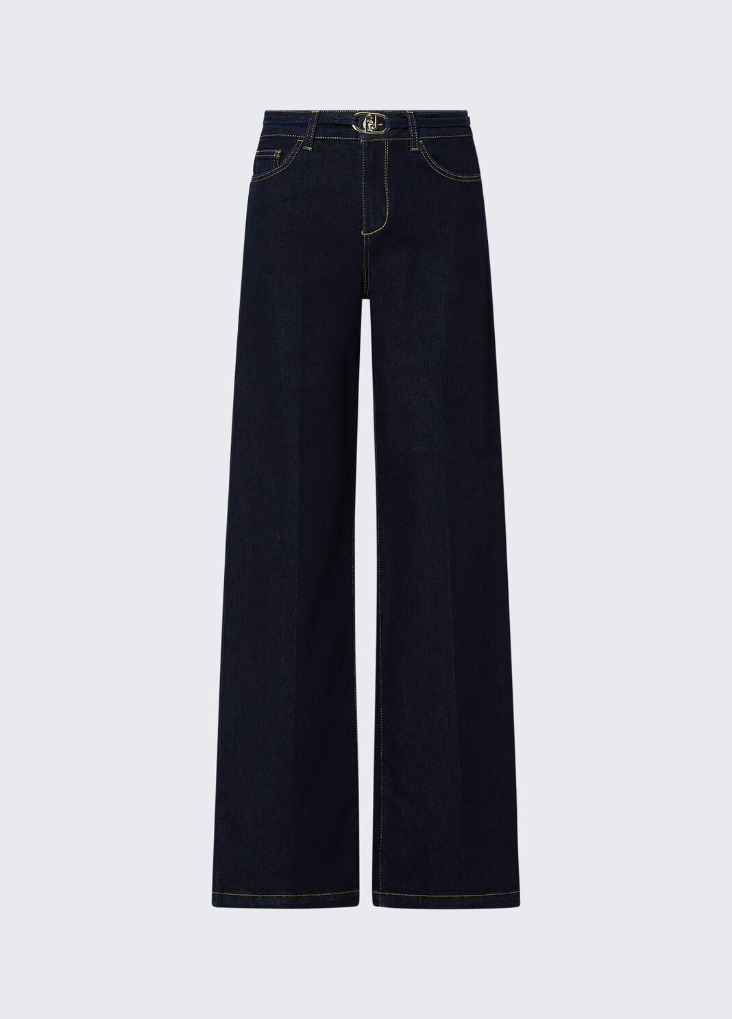 Flare jeans with belt dark denim Liu Jo - large image number 6