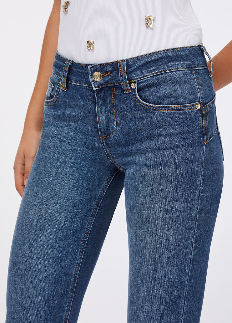 Slim fit jeans blue denim Liu Jo - large image number 2
