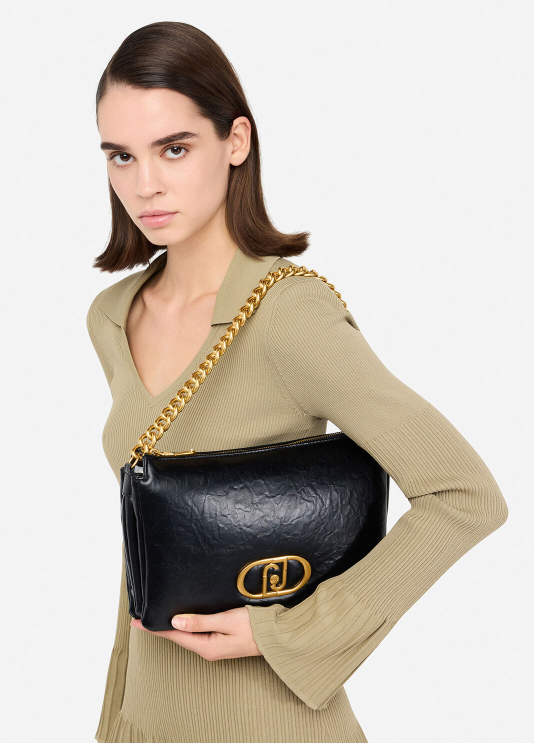 Sac grand LaPuffy noir Liu Jo - large image number 0