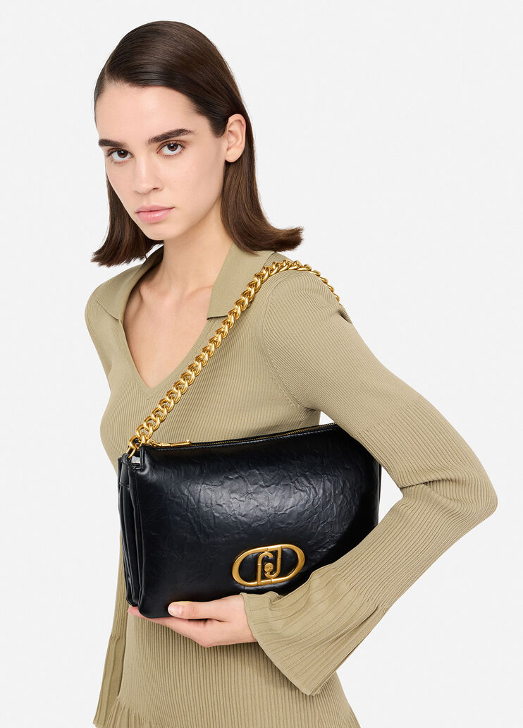 Medium LaPuffy bag black Liu Jo - large image number 0 Medium LaPuffy bag black Liu Jo - large image number 0