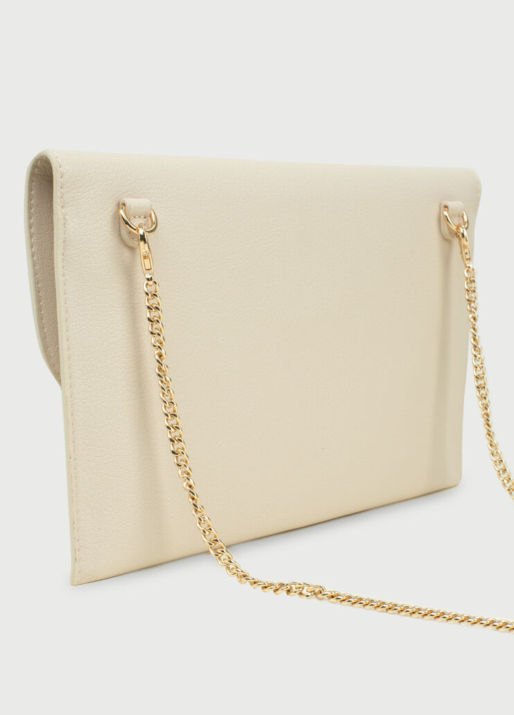 Large wallet with logo champagne Liu Jo - large image number 4