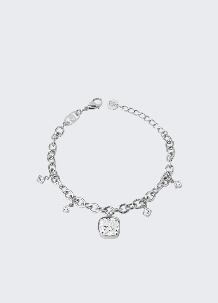 Bracelet with precious stones silver tone Liu Jo - medium Bracelet with precious stones silver tone Liu Jo - medium