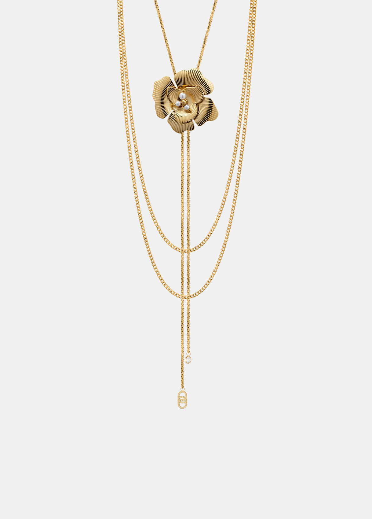 Women's Collar Necklaces With Jewelled Charms | LIU JO Women's Collar Necklaces With Jewelled Charms | LIU JO